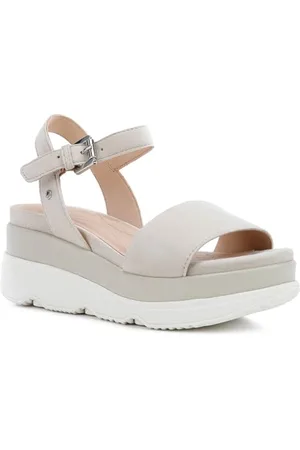 Geox D Gardenia C, Sandali Donna, Beige (Lt Taupe), 36 EU