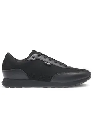 HUGO BOSS Icelin_Runn_knpu, Corsa Uomo, Black, 42 EU