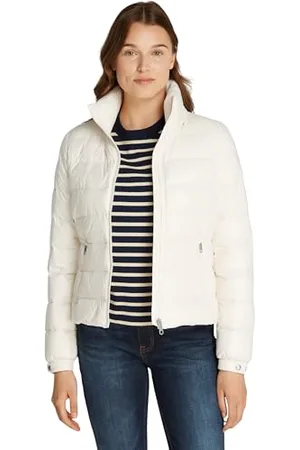 Tommy Hilfiger Donna Giacca Imbottita Down Feminine Gloss Leggera, Avorio (Ivory Petal), 3XL