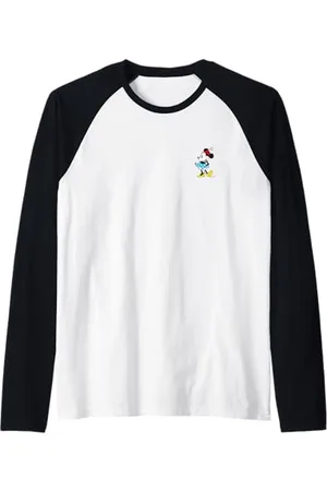 Disney Cappello Minnie Mouse a forma di fiore, posa piccola Maglia con Maniche Raglan