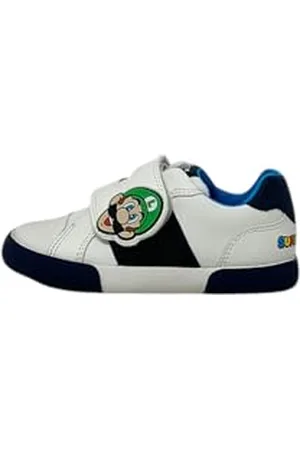Geox B GISLI Boy C, Scarpe da Ginnastica Bimbo 0-24, White/Navy, 20 EU