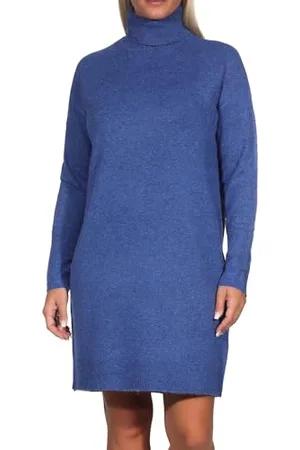 VERO MODA Vmbrilliant LS Rollneck Dress Ga Noos Vestito, , M Donna