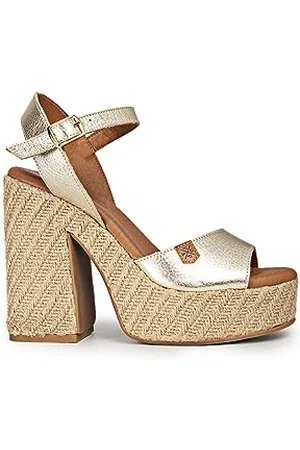 POPA Zeppa Tacco Monsul Laminato , Scarpe da Ginnastica Donna, 41 EU