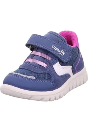 Superfit Sport7 Mini, Sneaker Bambina, Blu/Lilla 8040, 20 EU