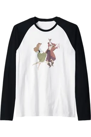 Disney Sleeping Beauty Briar Rose Dancing Maglia con Maniche Raglan