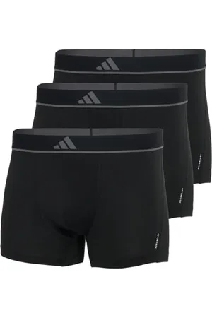 adidas Herren Unterwäsche Boxershorts 3er Pack-Trunk (3pk) -Active Micro Flex Eco Intimo, , L Uomo
