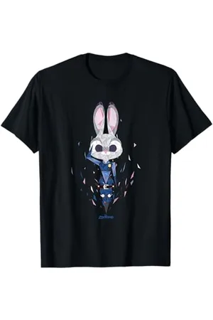 Disney Maglietta Zootopia Officer Judy Hopps Geometric Salute Maglietta