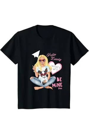 Barbie Bambino "Hello Lovely", ufficiale, vari colori Maglietta