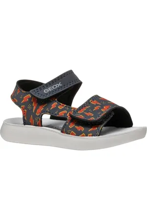 Geox B Sandal LIGHTFLOPPY, Navy/Red, 25 EU