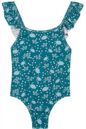 Gocco BAÑADOR Estampado Tortugas Costume da Bagno, , 7-8 Anni Bambina