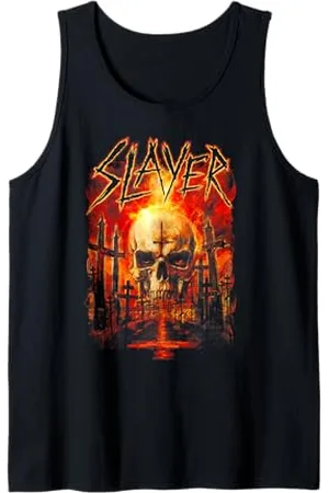 Slayer – Flaming Skull Graveyard Canotta
