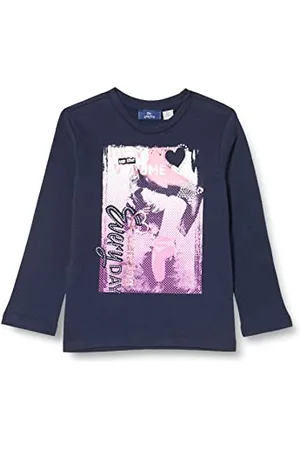 chicco T-shirt con maniche lunghe (770) Bambine e Ragazze, (Scuro), 2 anni