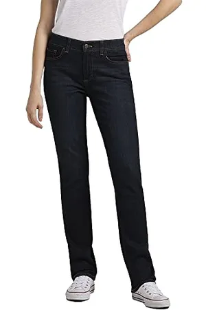 Lee Comfort Denim Straight, Jeans Donna, (Darkest Night), 31W / 31L