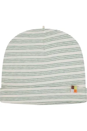 loud + proud Streifen mit Leinen und Bio Baumwolle, GOTS Zertifiziert Berretto, , 49-51 Unisex-Bambini e Ragazzi