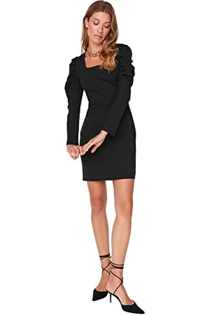 Trendyol Mini Bodycon Slim Dress Vestito, , 70 Donna