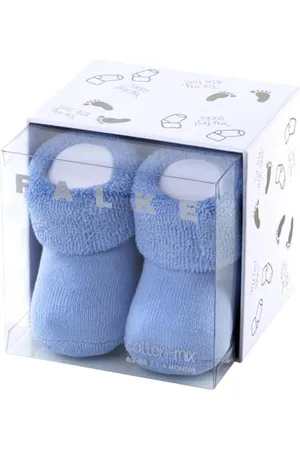 Falke Erstling B So cotone tinta unita 1 paio, Calzini Unisex - Bimbi 0-24, , 50-56