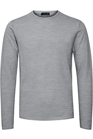 Casual Friday Kent Merino Crew Neck Knit Pullover, , XXL Uomo