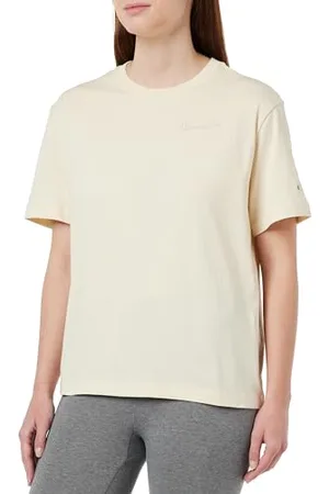 Champion Rochester 1919 Rochester 1919 Eco Future W - Athletic Organic Cotton Jersey Combed Relaxed Crewneck T-Shirt, , Donna FW23