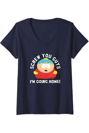 South Park Donna , al diavolo ragazzi, vado a casa Maglietta con Collo a V