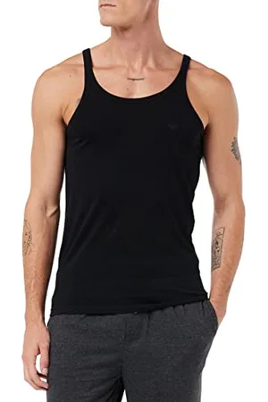 Emporio Armani Uomo 2-Pack Tank Pure Cotton Pigiama, , S
