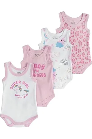 chicco Set Body Senza Maniche In Cotone Unisex - Bimbi 0-24, , 2 anni