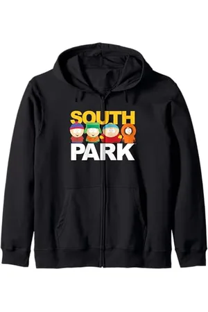 South Park Logo Gang Behind Felpa con Cappuccio