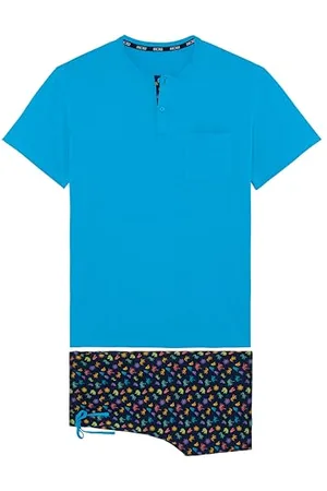Hom Pyjama Court California Set di Pigiama, , S Uomo