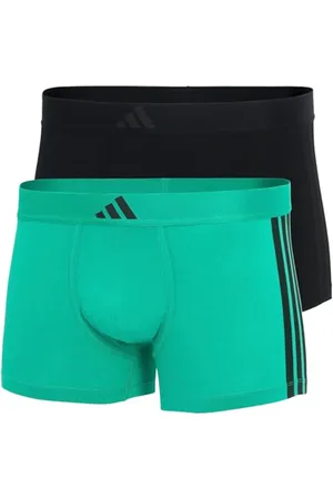 adidas Herren Unterwäsche Boxershorts 2er Pack-Low Rise Trunk (2pk) -Active Flex Cotton 3 Stripes Boxer a Pantaloncino, Assorted_4am008, XL Uomo