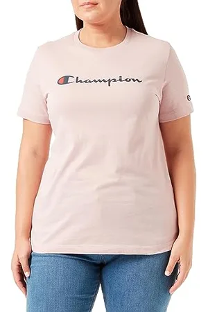 Champion Legacy Legacy American Classics W - Light Cotton Jersey S-S Regular Crewneck T-Shirt, , Donna FW23