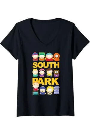South Park Donna Gruppo Jumbo Maglietta con Collo a V