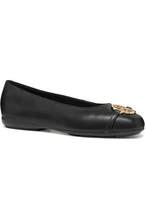 Geox D ANNYTAH W A, Ballerina Donna, Black, 41 EU
