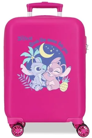 Disney Joumma Adorable Stitch Valigia da Cabina Rosa 33 x 50 x 20 cm Rigido 2 kg Chiusura a combinazione laterale ABS 2 kg 33 L Bagaglio a mano, Rosa, Taglia unica, Valigia cabina