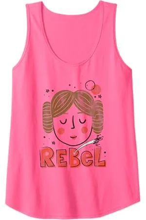STAR WARS Principessa Leia Ribelle Disegno Doodle Canotta