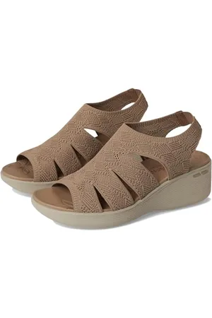 Skechers Pier-Lite-Memory Maker, Sandali con Zeppa Donna, , 39 EU
