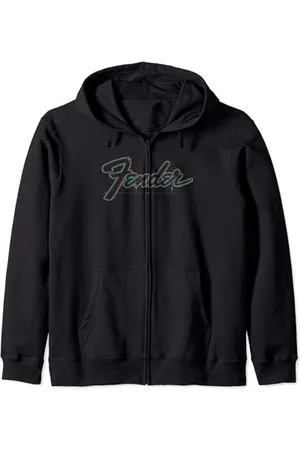 Fender Centered Design Logo Classic Felpa con Cappuccio