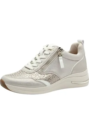 Tamaris Comfort Damen Sneaker Flach Schnürsenkeln mit Reißverschluss, Scarpe da Ginnastica Donna, , 38 EU