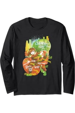 Marvel Maglietta Rising Secret Warriors Squirrel Girl Maglia a Manica