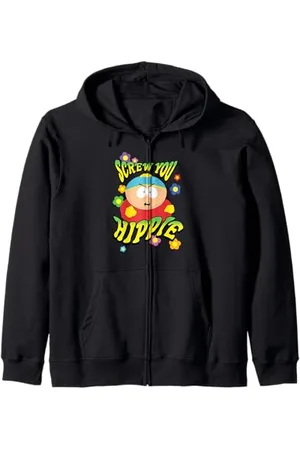 South Park Che si fotta un hippie Felpa con Cappuccio