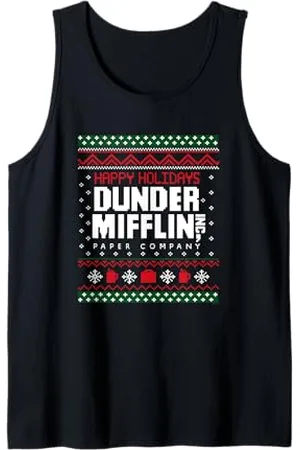The Office Vacanza Multicolore Dunder Mifflin Canotta