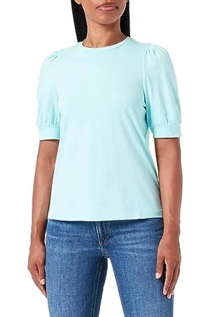 VERO MODA Vmkerry 2/4 O-neck Top Vma Jrs Noos, T-shirt Donna, , XXL