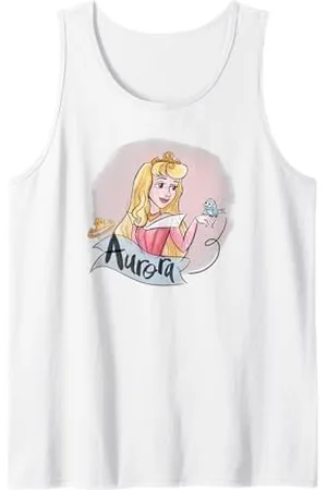 Disney Maglietta Sleeping Beauty Princess Aurora in Pink Dress Canotta