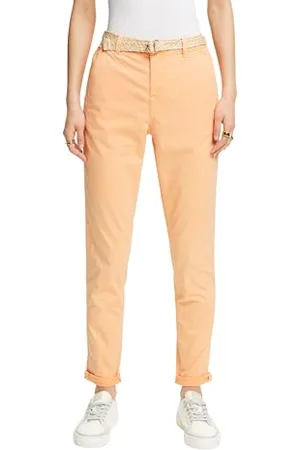 ESPRIT 014ee1b328 Pantaloni, Colore: Arancione, 32W x 32L Donna