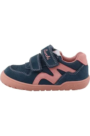 Lurchi 84L0013007, Scarpe da Ginnastica, Old Navy-Rose, 27 EU Larga