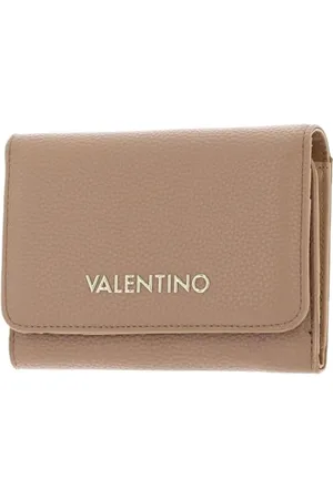 VALENTINO Brixton, Accessory-Travel Wallet Unisex-Adulto, Beige, Talla Unica