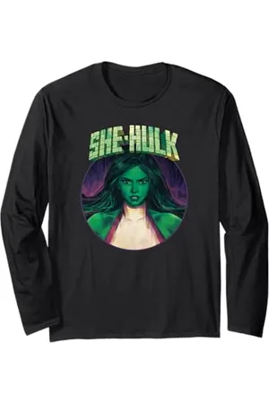 Marvel She-Hulk Powers of a Girl Ritratto Maglia a Manica
