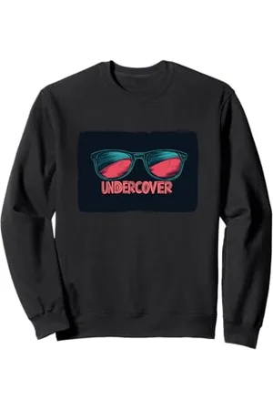 UNDERCOVER Fantastica dichiarazione di occhiali da sole Felpa
