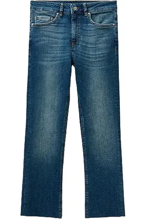 Benetton Pantalone 4ORHDE010 Jeans, , 58 Donna