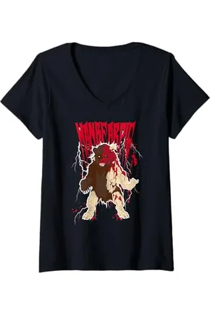 South Park Donna - MANBEARPIG Maglietta con Collo a V