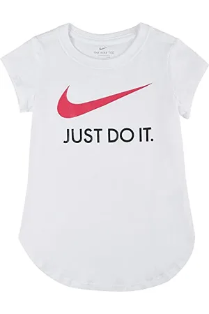 Nike T-Shirt Bambina Bianca 36F245001 5-6 Anni