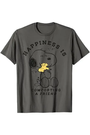 Peanuts Snoopy Happiness is comforting a friend Maglietta